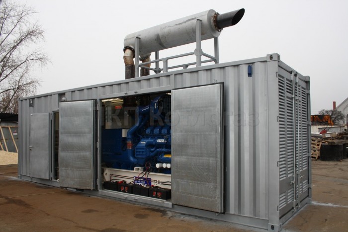 Блочно-контейнерная автоматизированная электростанция 1250 кВА